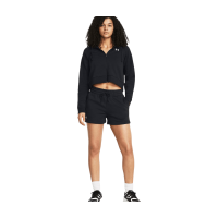 Under Armour Dames Rival Fleece Shorts Zwart Sportstyle Collectie XXL
