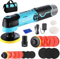 Duratech 12 V rechte steelpoetsmachine (EU stekker)