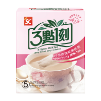 【Verkoeling】3:15PM Rozen Fruitige Melkthee 5 x 15 g