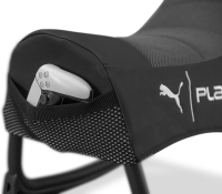 Playseat PUMA Active stoel voor consolegames gestoffeerde gevoerde zitting zwart