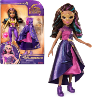 Unicorn Academy Sophia maskerade pop   24 cm, regenboog haarkleur