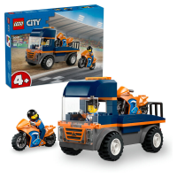 LEGO City 60491 Transportwagen voor motoren