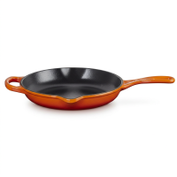 Le Creuset Signature gietijzeren koekenpan   23 cm, oranje rood