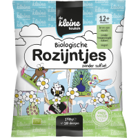 De kleine keuken Biologische rozijnen 12 M+ 140 g