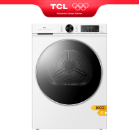 TCL DP4408WE1NL wasdroger, 8 kg, met Eco heatpomp, 3D Drying™, 3 in 1 filter, warmtecirculatie [Energieklasse E]