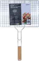 Alpina BBQ grillmand   zilver, 55 x 35 x 2 cm