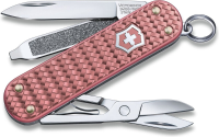 Victorinox Classic SD Precious Alox Zakmes   Zachte Roze, 9,7 cm