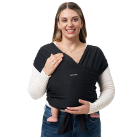 Momcozy babydraagzak van polyester & spandex BJ001   zwart