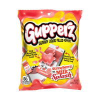 Gupperz Aardbei Melk Splash Snoep   72 g