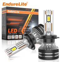 ENdureLite H1 LED koplampen, 20.000 Lm ultraheldere lichtopbrengst, 6000K zuiver wit, plug & play, 1:1 ontwerp met koelventilator, verpakking van 2 stuks