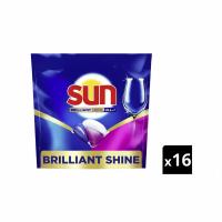 Sun brilliant shine alles in 1 vaatwascapsules 16 stuks 240 g