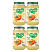Olvarit 6 maanden+ appel banaan sinaasappel 200 g * 4