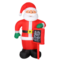 JORDAN&JUDY Item 180 cm Kerstman met bord