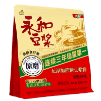 Yon Ho sojabonenpoeder zonder toegevoegde suiker, originele gemalen smaak, 300 g