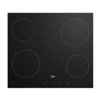 Beko HIC64400E keramische inbouwkookplaat 60 cm 4 keramische kookzones
