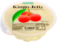 Cocon Kingo lycheegelei met kokosgelei 420 g