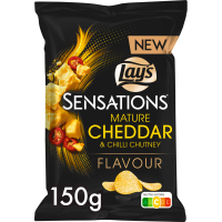 Lay's Sensations Mature Cheddar & Chili   150 g