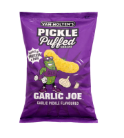 Van Holten's Garlic Joe augurk en knoflookpuffs 90 g
