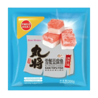 FRESHASIA Diepgevroren Gekookte Kani Tofu Vis 200 g