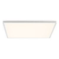 Brilliant Led Plafondlamp 42 X 42 Cm, 3000 Lm, 4000 K, Plat, Wit, Vierkant