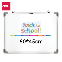 Deli droog uitwisbaar whiteboard, planbord voor kantoor, 24 x 18 inch, 1 stuk