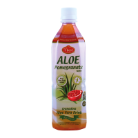 TBest aloëveradrank met granaatappelsmaak TB fles 500 ml × 20 flessen