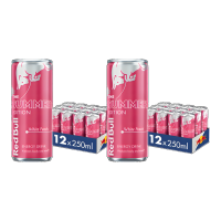 Red Bull Summer Edition Witte Perzik Energiedrank   12*250 ml x2