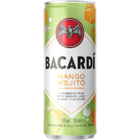 Bacardi Mango Mojito   250 ml 5.0%