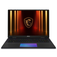 MSI Titan 18 HX AI A2XWJG 492NL Gaming Laptop   18 inch UHD+ Mini LED 120 Hz scherm   Intel Core Ultra 9 285HX   64 GB DDR5 Werkgeheugen   6 TB SSD   NVIDIA GeForce RTX 5090 24 GB   Windows 11 Pro   Zwart