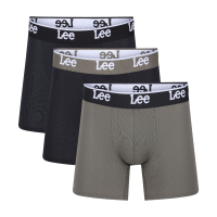 Lee sportboxershort medium Hale handelsgroen/zwart/antracietgrijs M