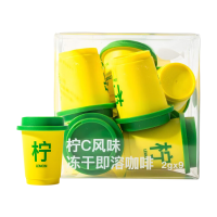 Office Fish Black Coffee Freeze Dried with Lemon C Flavor 2 g per stuk × 9 stuks per verpakking