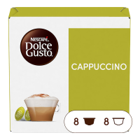 Nestlé Nescafé cappuccino koffiecapsules   16 stuks