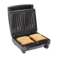Fritel Croque Machine SW 1451   Tosti /Croque Monsieurmaker   22 x 29 cm   1400 W   2XL Croques   Vaste platen   Verticale opslag   PFAS vrij