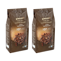 G'woon Crema Koffiebonen   1000 g x2
