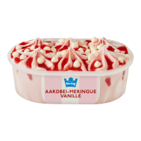 Hertog IJs IJssalon Aardbei Meringue Vanille 825 ml