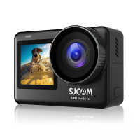 【Terug naar school】SJCAM SJ10 Pro actiecamera dubbel scherm 4K video 2,33 inch touchscreen met 1,3 inch selfiescherm 6 assige gyrostabilisatie 30 m waterdicht, inclusief hoes
