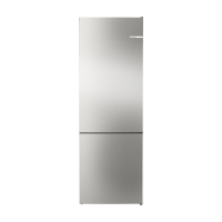 Bosch KGN492IAF vrijstaande koel vriescombinatie   No Frost   VitaFresh   supervriesfunctie   roestvrij staal