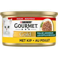 Gourmet Gold kattenvoer malse lekkernijen met kip 85 g