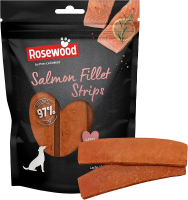 Rosewood Honden Zalmfilet Strips Groot 150 g