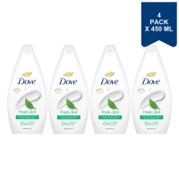 Dove Douchegel Fresh Care 450 ml (4 Pack)