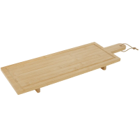 Secret de Gourmet Rio Serveerplank Bamboe   60 x 20 cm, Natuurlijk
