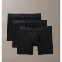 Calvin Klein Heren 3 pack boxershorts   Zwart, S
