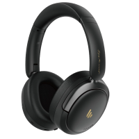 Edifier Atom Max opvouwbare over ear koptelefoon – hybride actieve ruisonderdrukking, Hi Res audio, geïntegreerde microfoon, volumeregeling, 45 uur afspeeltijd, snelladen, Bluetooth 5.4, Personalisatie via app, zwart