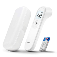 Yuwell Forehead Thermometer for Adults and Kids | Medical Grade， No Touch Digital Thermometer， Baby Friendly | 1s Measurement， High Temperature Alert， Large Display， Mute Mode (YT 1)