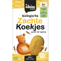 The Little Kitchen Biologische Zachte Koekjes   120 g