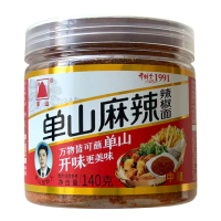 【Terug naar school】 DANSHAN pittige chilinoedels (medium pittig) 140 g fles