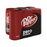 Dr Pepper Zero   6 x 330 ml