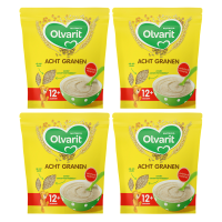 Olvarit ontbijtpap granen 12M+ 200 g * 4