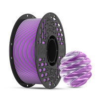 CAILAB 3D printerfilament PLA zijde tweekleurig   Moonlight Purple