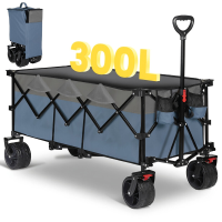 Sekey 48 inch lange inklapbare opvouwbare verlengde bolderwagen met draagvermogen van 200 kg